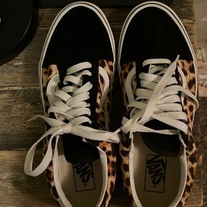 Vans Leopard Print